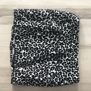 Leopard print mini skirt new without tags